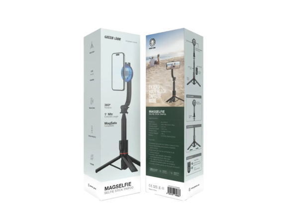 Green Lion Magselfie Selfie Stick Tripod - Black | Qatar Green Lion Magselfie Selfie Stick Tripod - Black | Qatar